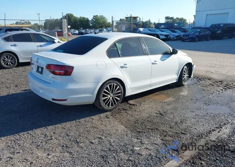 2016 Volkswagen Jetta 1.8T Sport from USA, damaged, VIN 3VWD17AJ3GM227458
